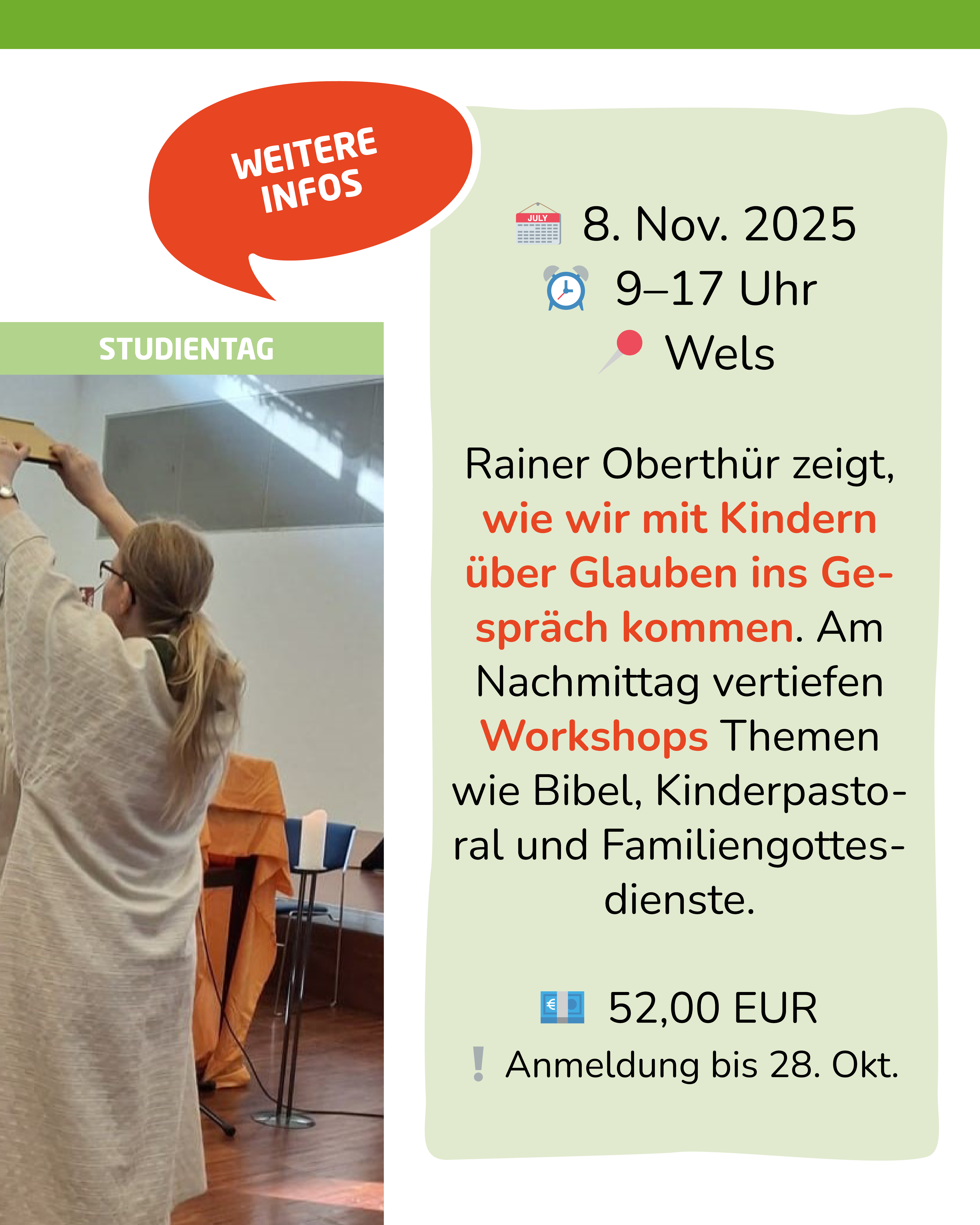 Studientag Kinder- und Familiengottesdienste