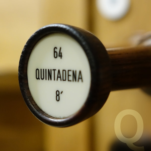 Register Quintadena der Rudigierorgel im Mariendom Linz (Foto: Stefanie Petelin)
