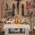 Primiz von Pater Florian Thomas Mayrhofer vom Stift Heiligenkreuz in seiner Heimatpfarre Linz-St. Quirinus
