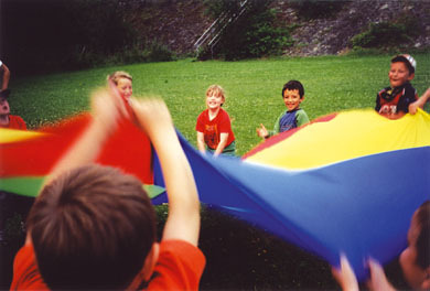 Spielräume im Kindergarten St. Florian am Inn