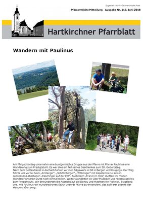 Pfarrblatt Juni 2018
