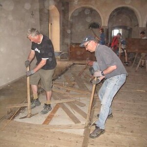 Abriss und Aufbau