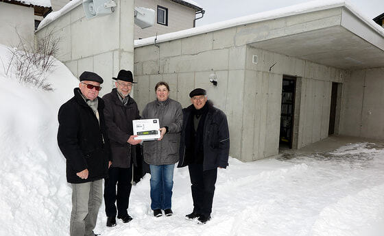 Beschallung am Friedhof