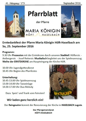 Pfarrblatt